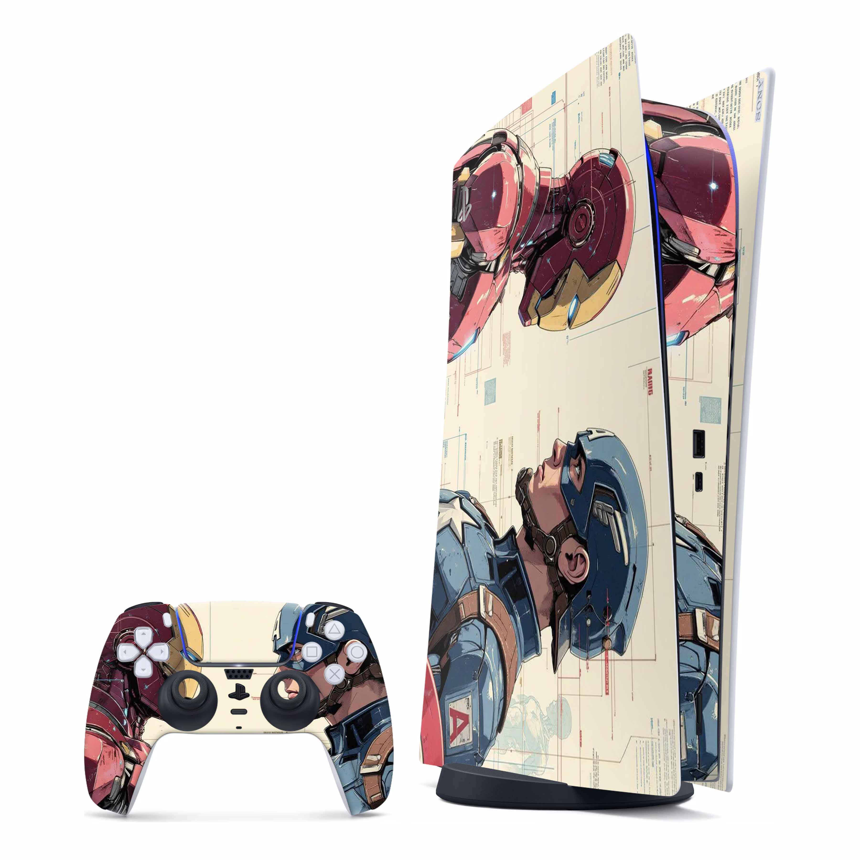 2 Heroes PlayStation Skin
