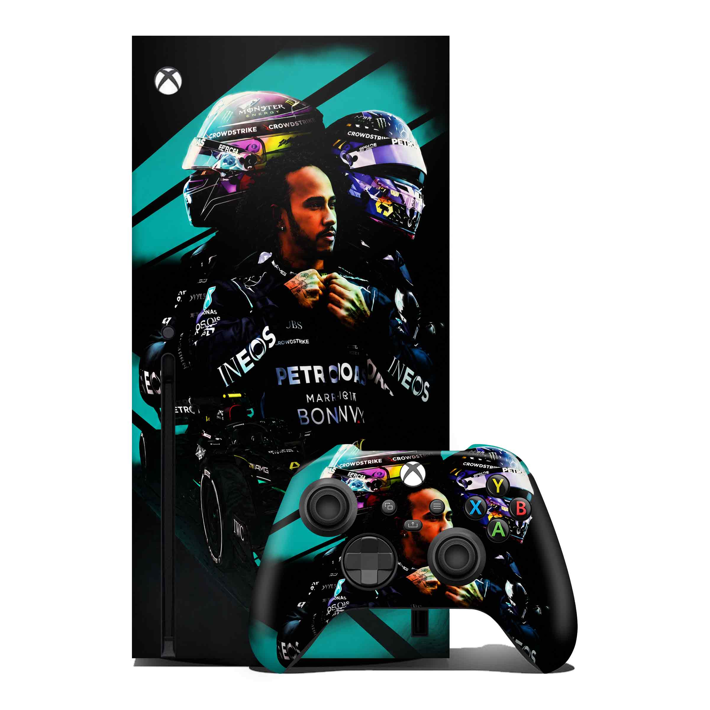 Lewis Hamilton Xbox Skin