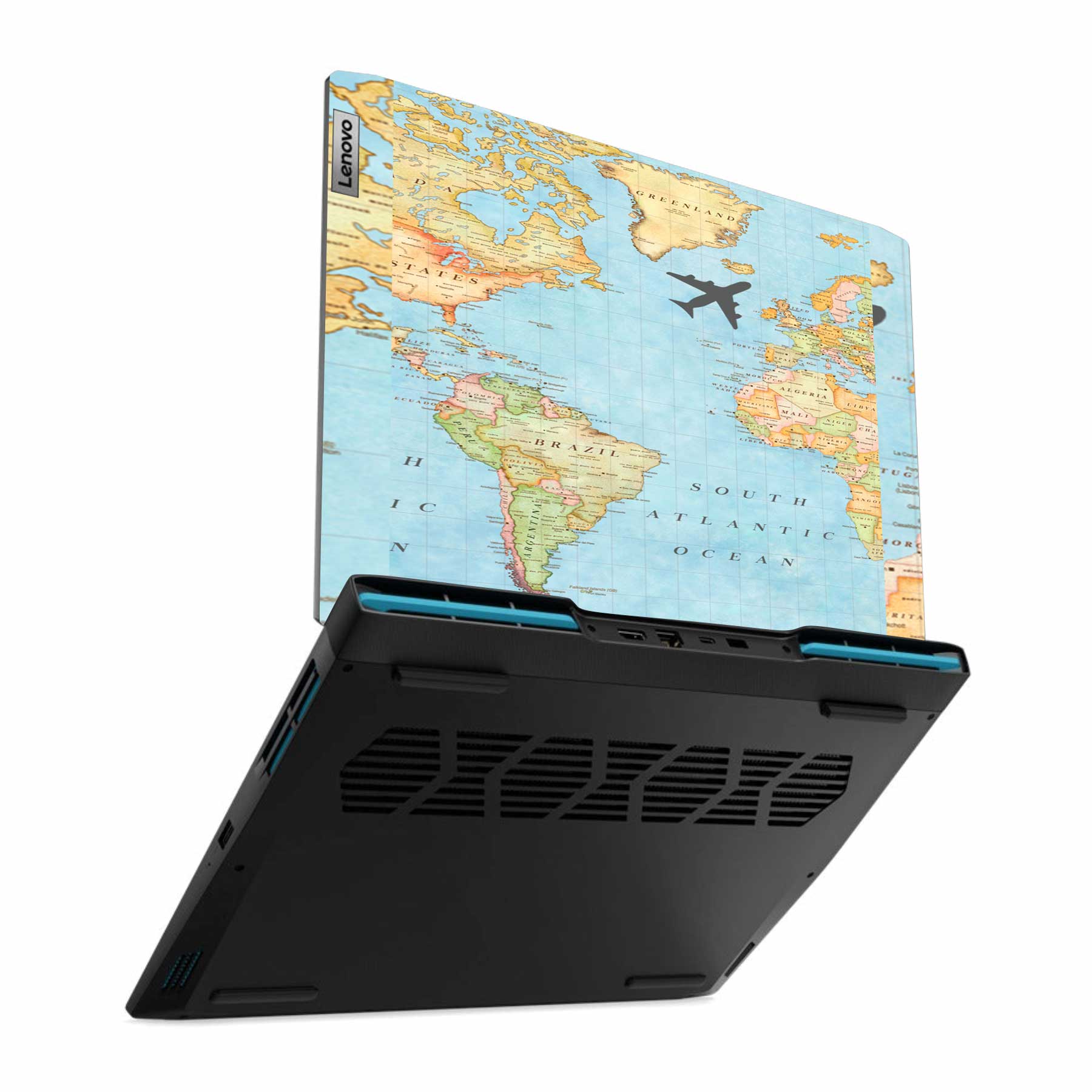 World Map Ideapad Gaming 3 Laptop Skin Main image