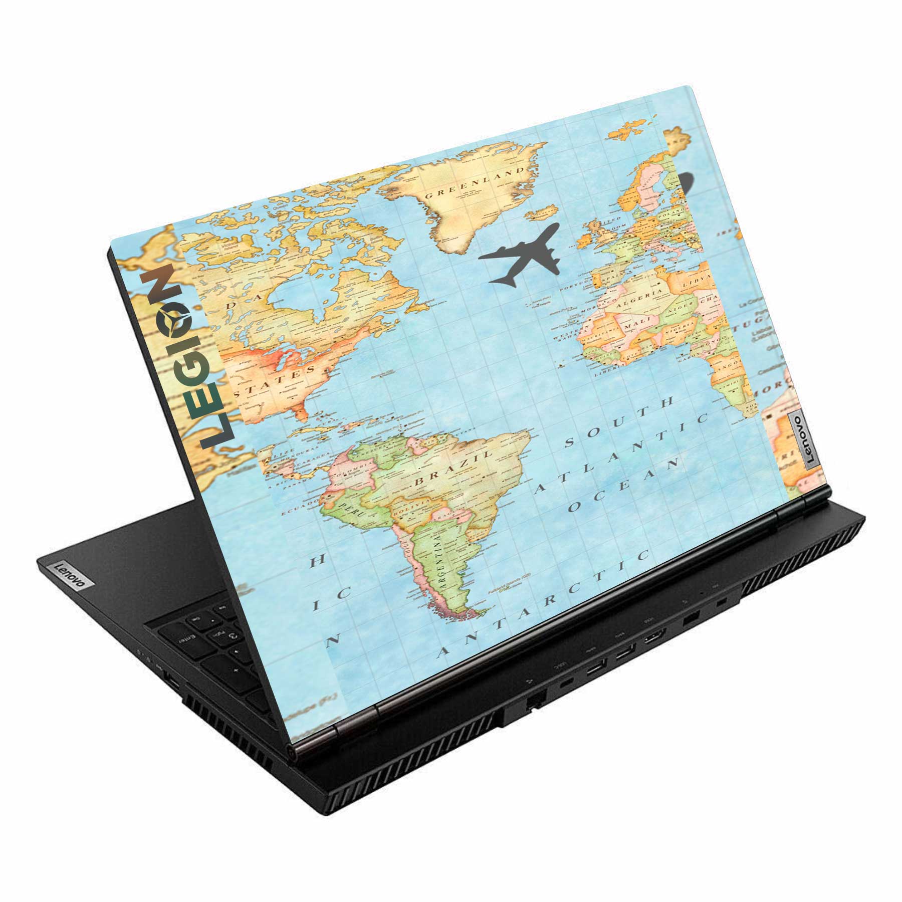World Map Lenovo Legion 5 15ARH05 Laptop Skin Main image