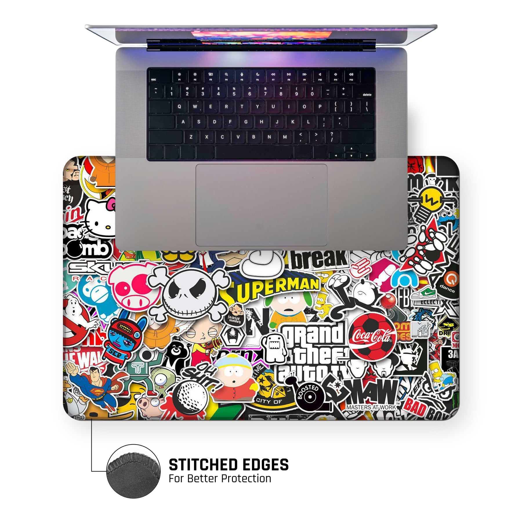 Gta Abstract Large Mouse Pad