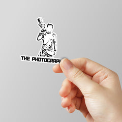 The Photographer Laptop Sticker