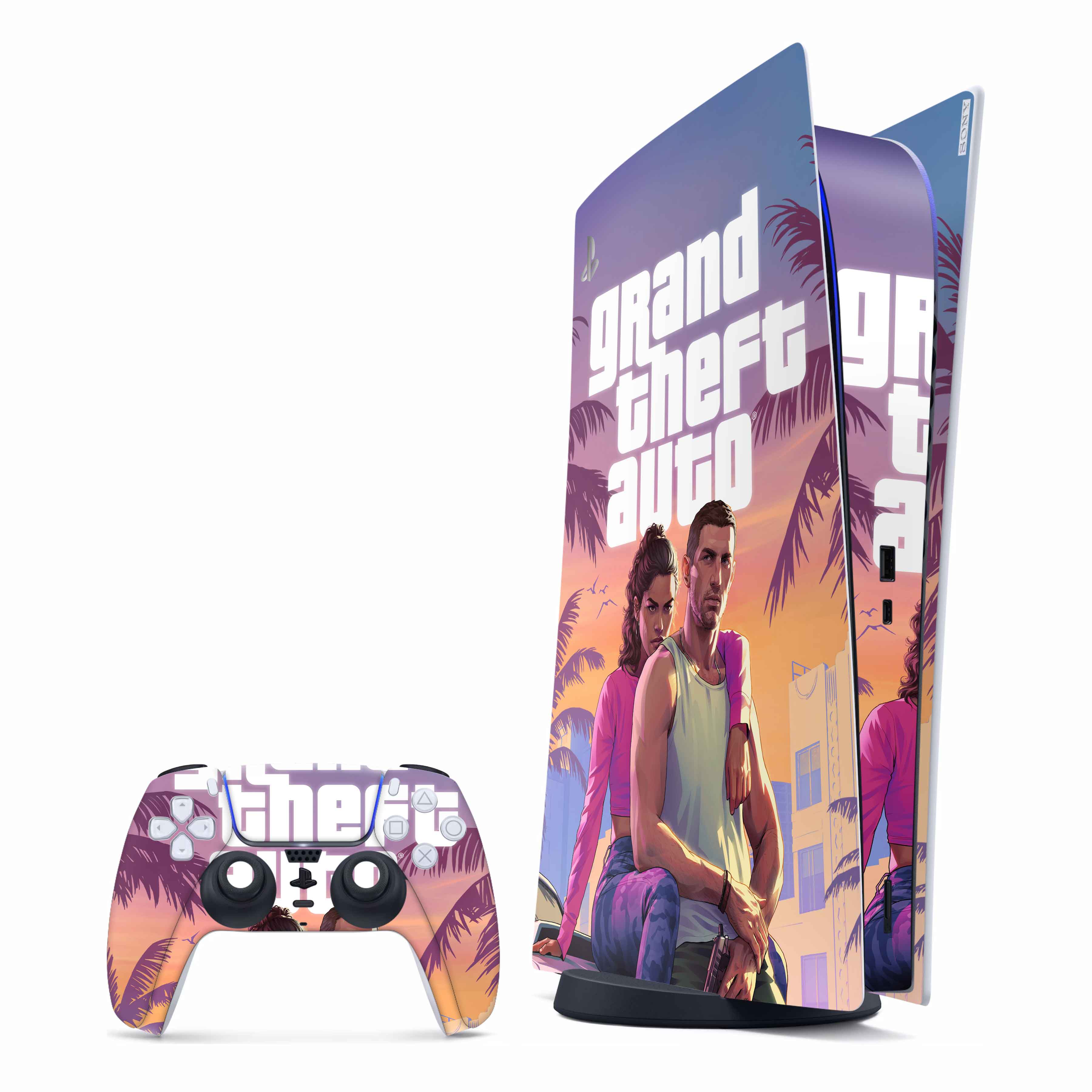 Jason and Lucia 01 PlayStation Skin