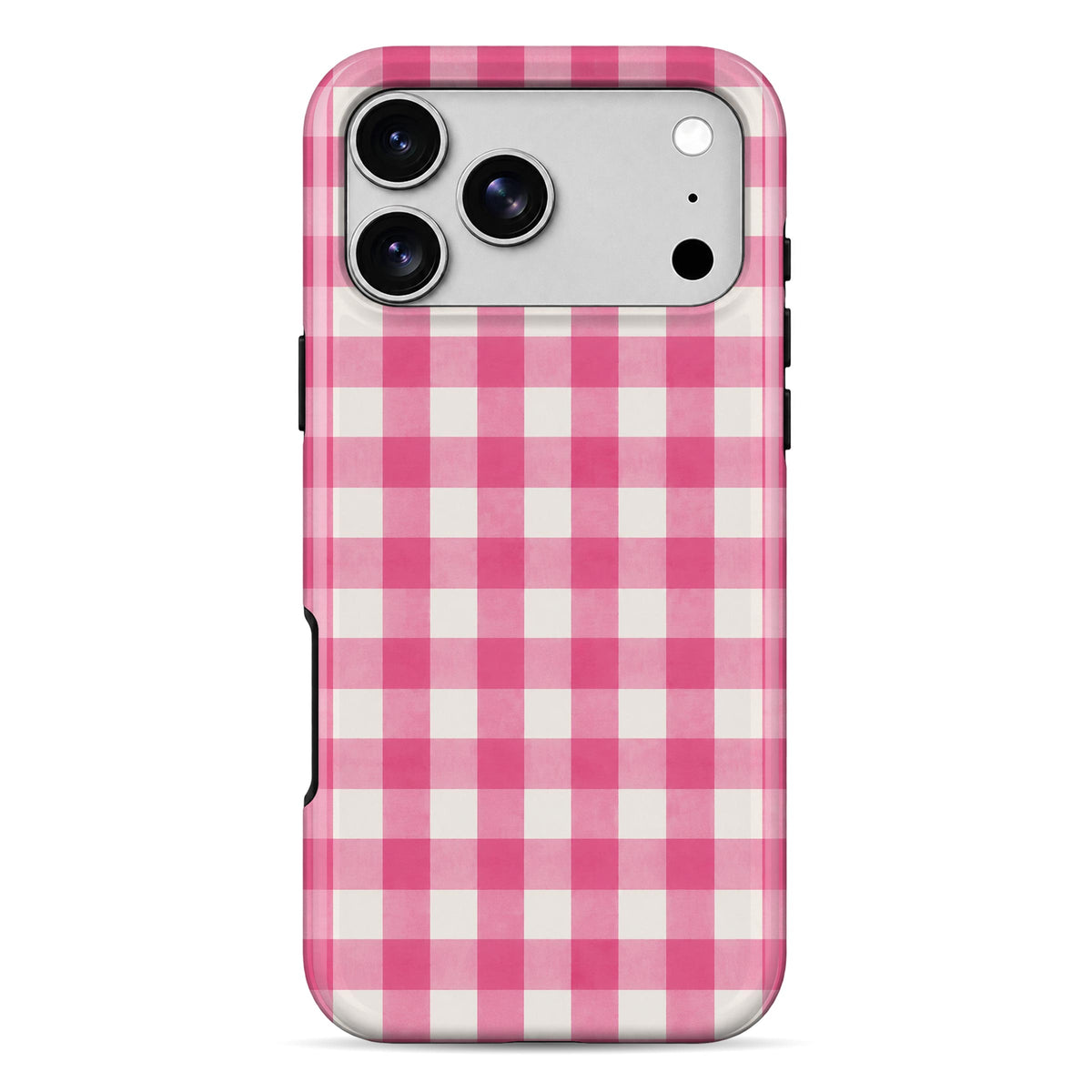 Cherry Check Armour Mobile Cover
