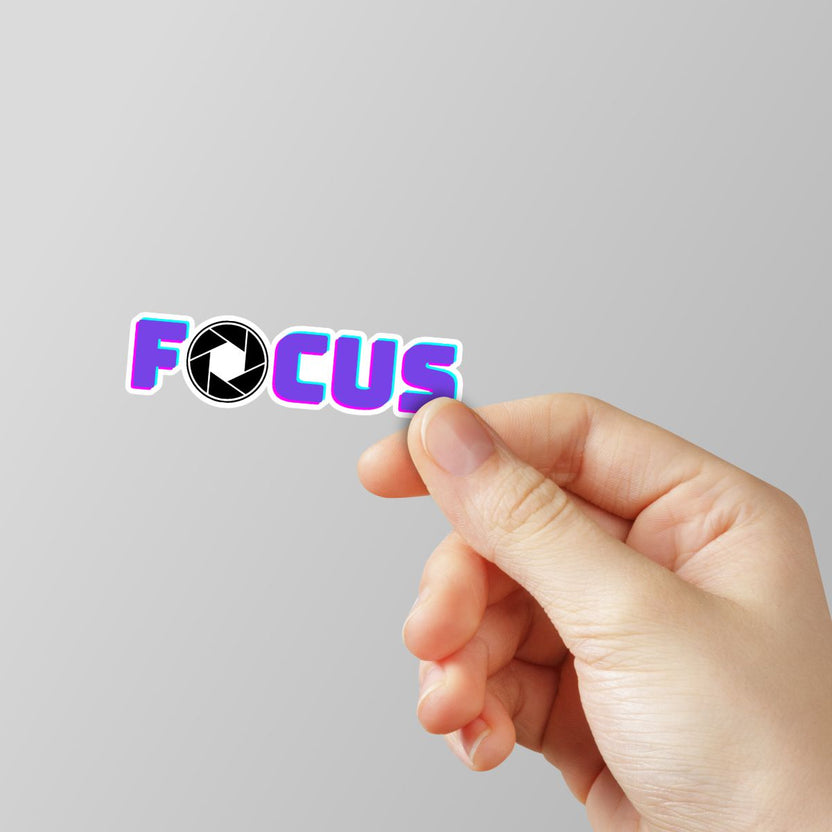 Focus Model Sticker FOCUS Laptop Sticker – WrapCart Skins