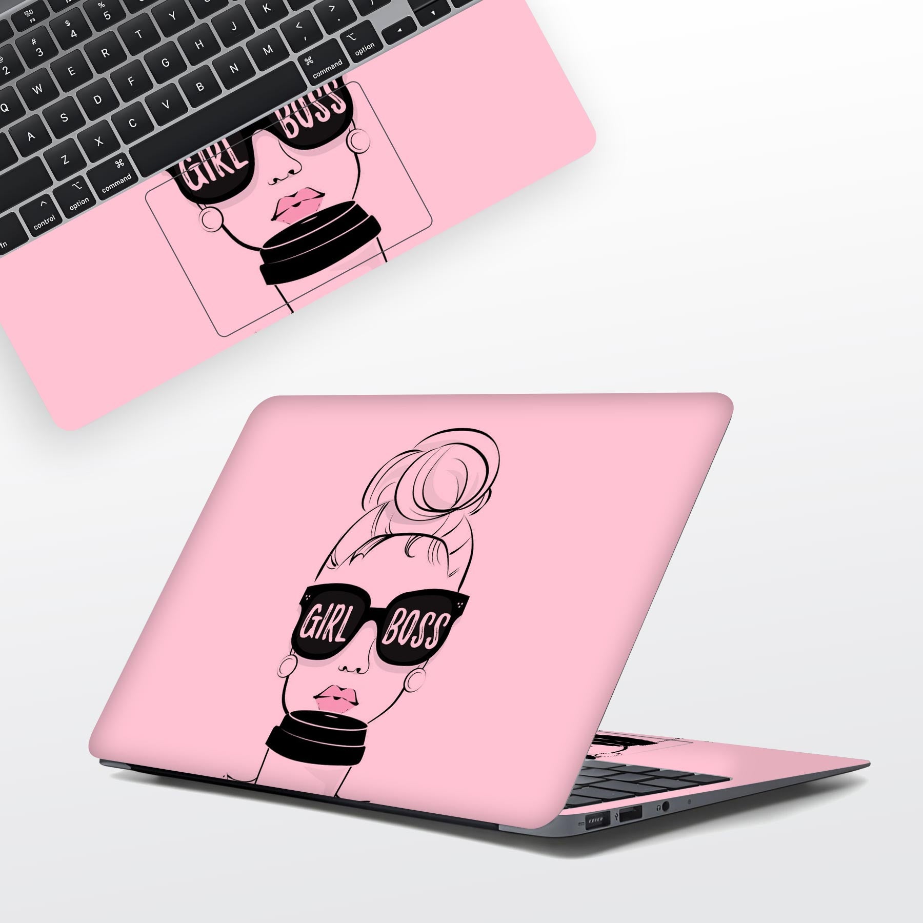 Girl Boss Full Body Laptop Skin Main image