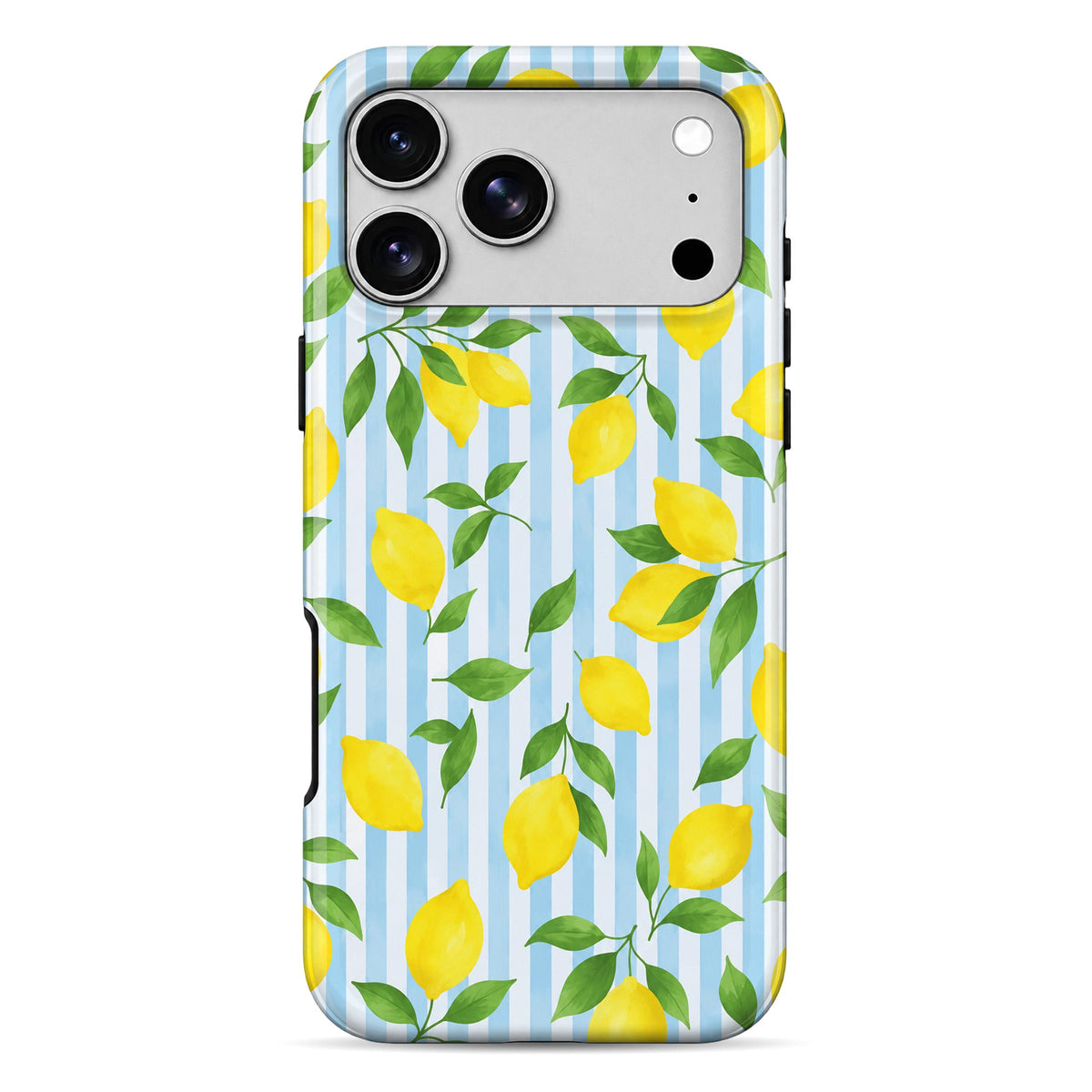 Lemon Stripe Garden Armour Mobile Cover Main image