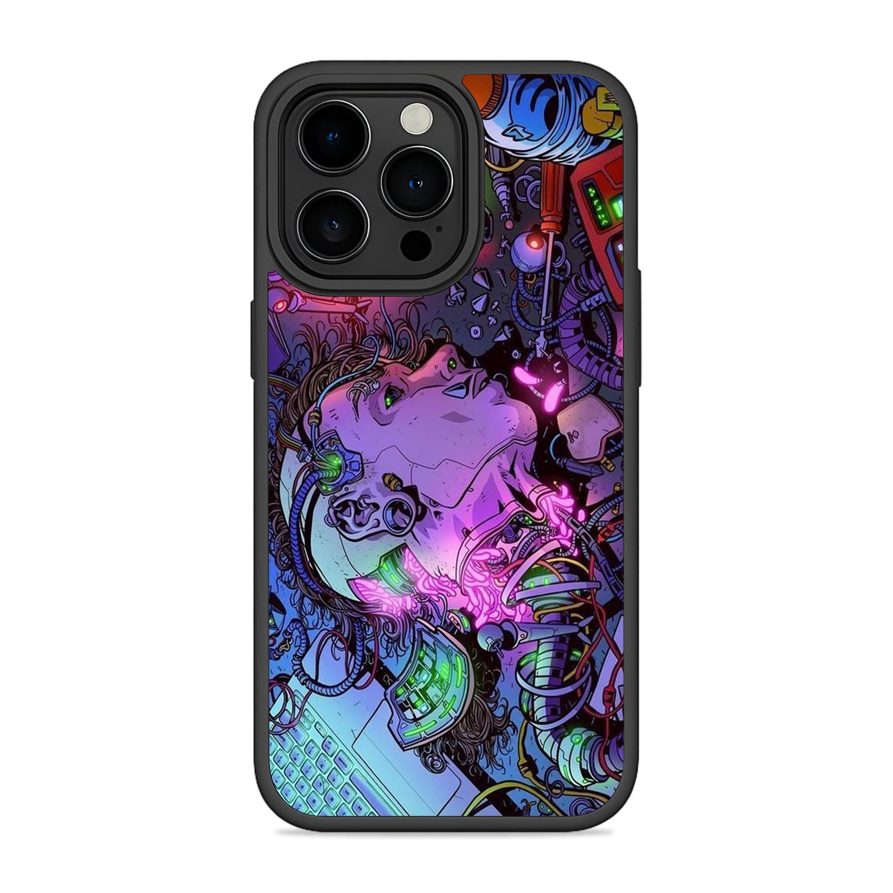 Artificial Intelligence Mobile Bumper Cover For iPhone 16 Main image
