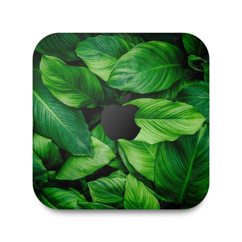 Green Leaves Skin For Apple Mac Mini Main image