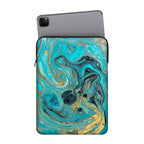 Blue Gold Tab Sleeve