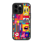 Pop Culture Grid Bumper Mobile Case