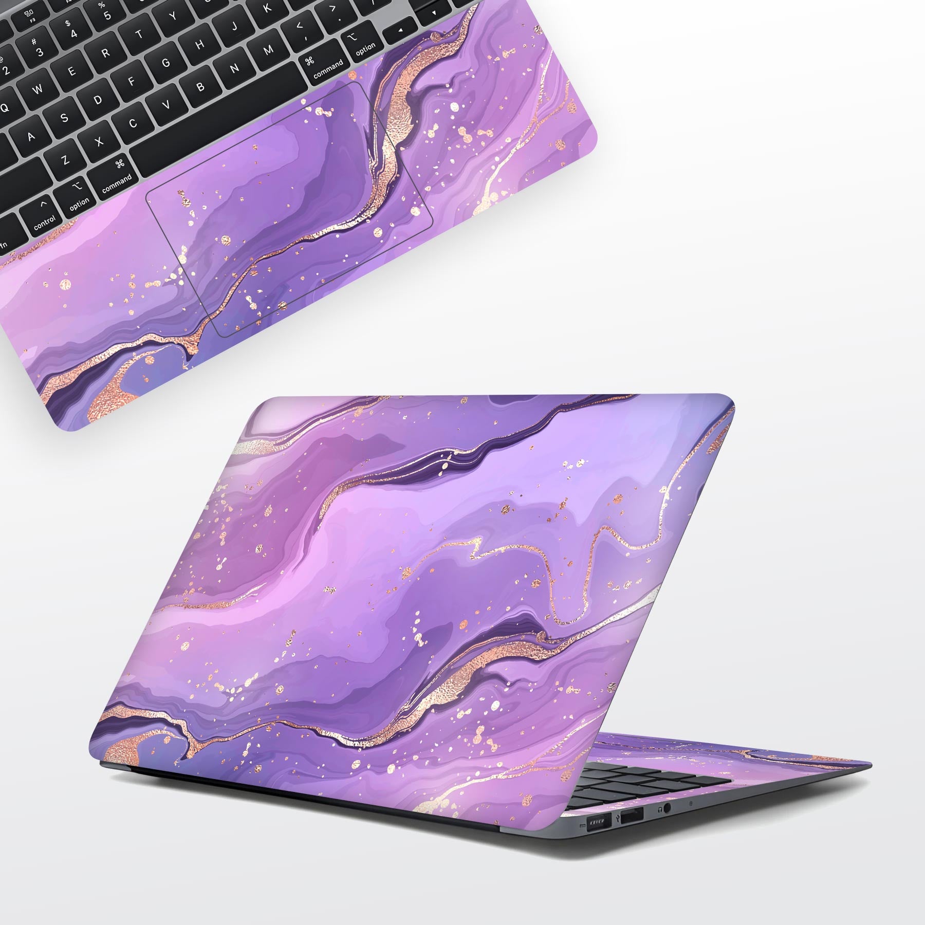 Lavender Mist Full Body Laptop Skin Main image