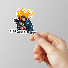 Snap On Laptop Sticker