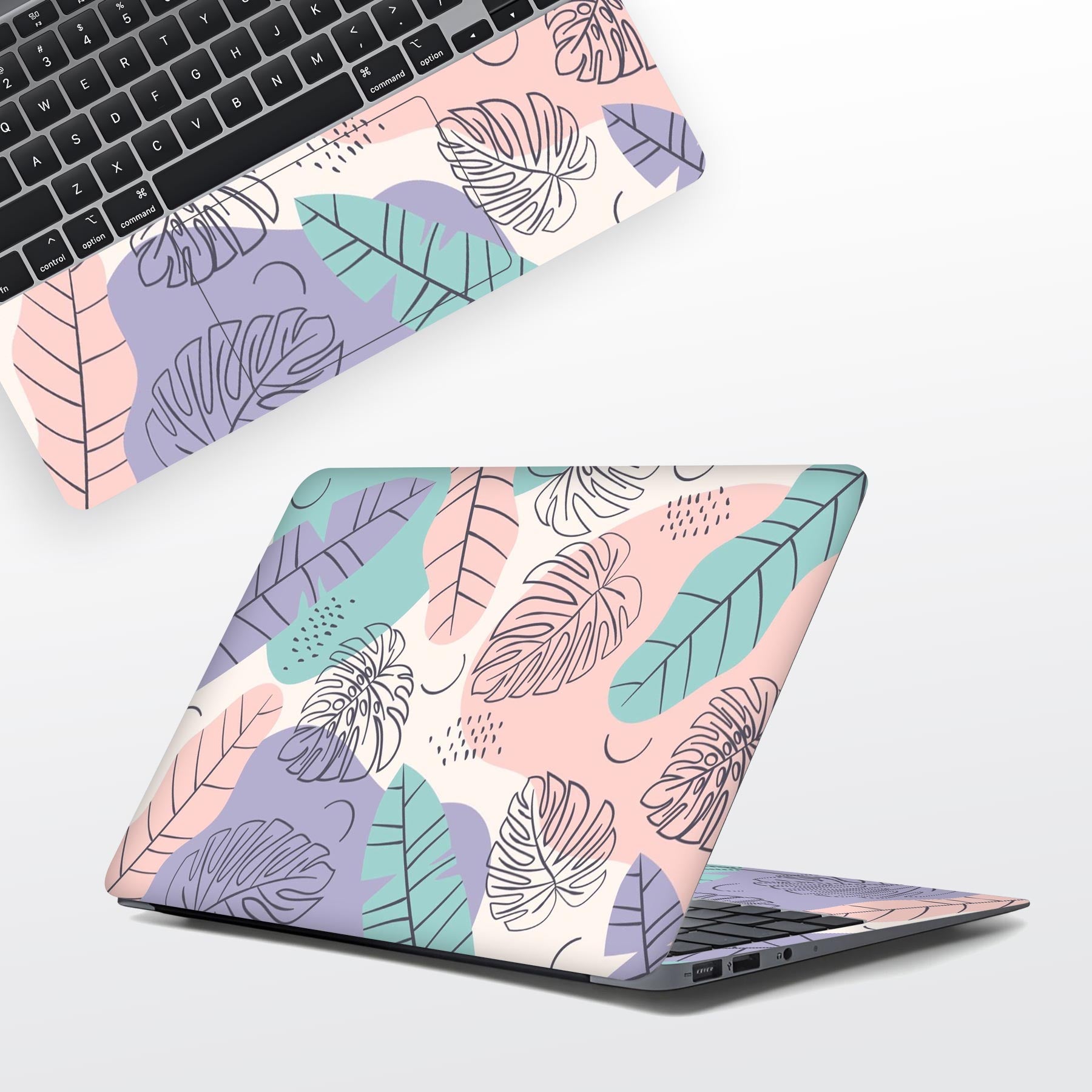Moonlit Petals Full Body Laptop Skin Main image