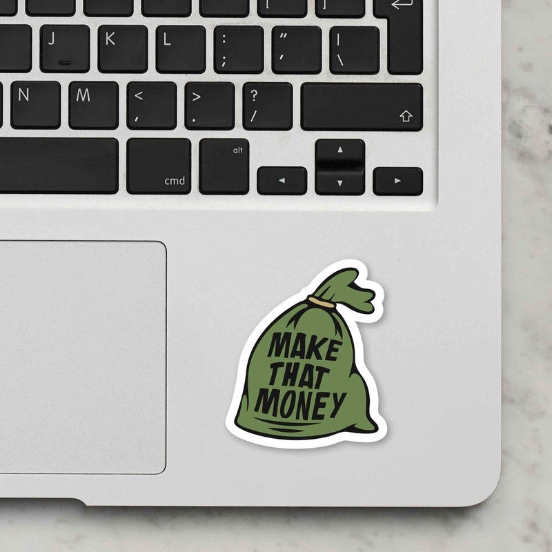 Make Money Laptop Sticker Main image