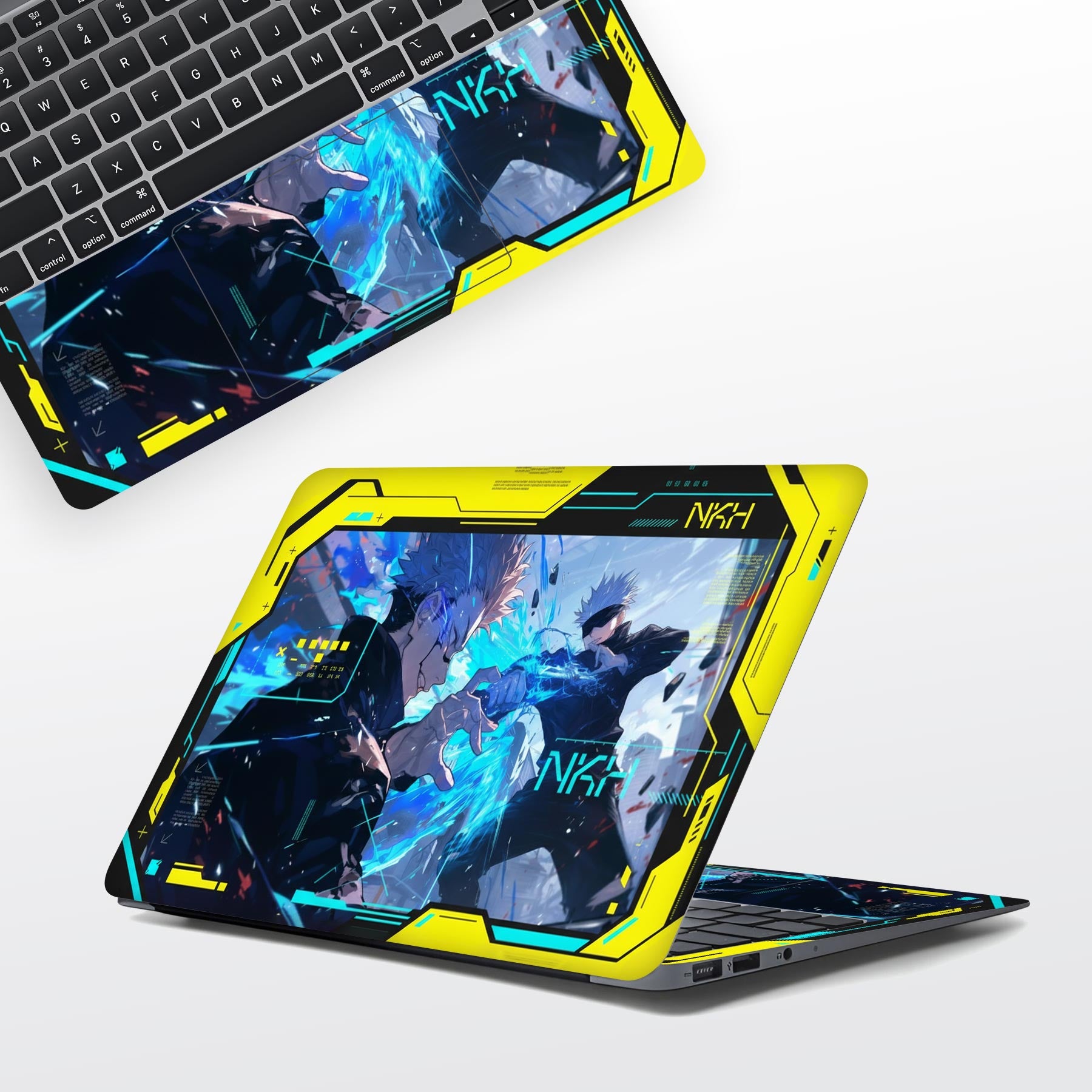 Customised Printed Laptop Skins & Wraps - WrapCart One stop destination for all printed laptop skins in India. Main image