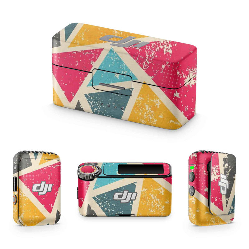 Classic Triangles DJI Mic Skin - WrapCart – WrapCart Skins
