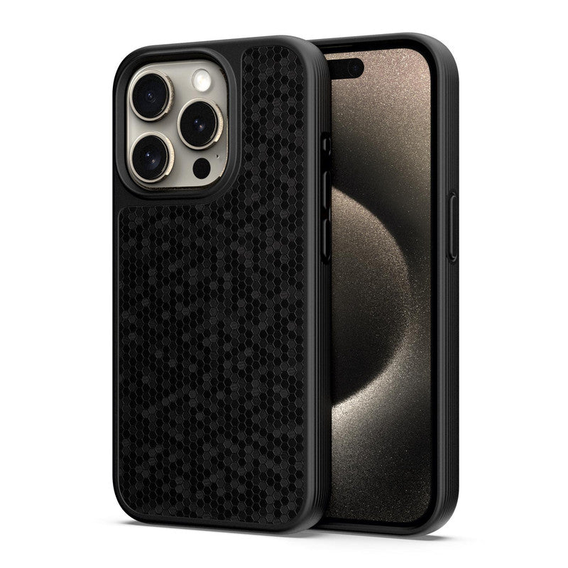 Black Honeycomb Mobile Bumper Cover Secondary image