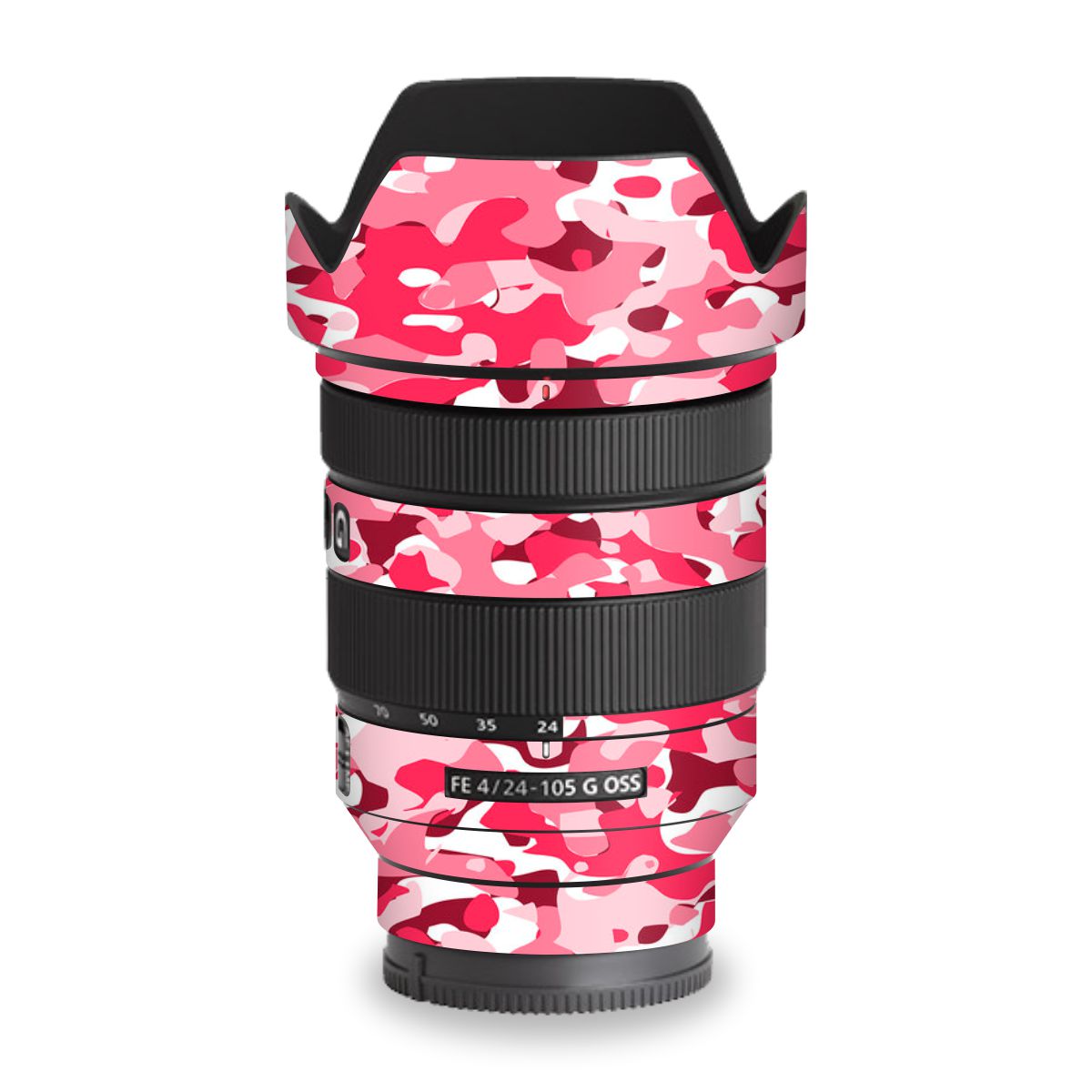 Pink Camo Camera Lens Skin Secondary image