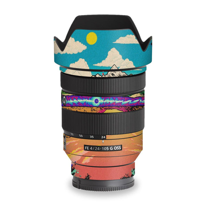 Canvas Mountain Lens Skin Secondary image