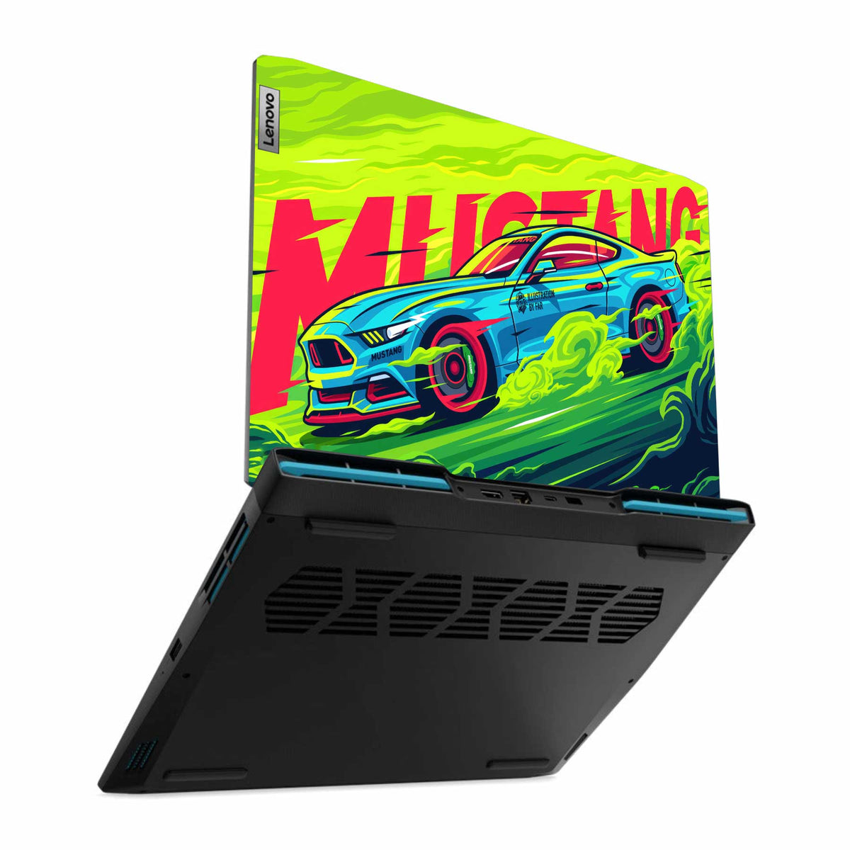 Green Mustang Lenovo Yoga 7 2in1 14IML9 Laptop Skins