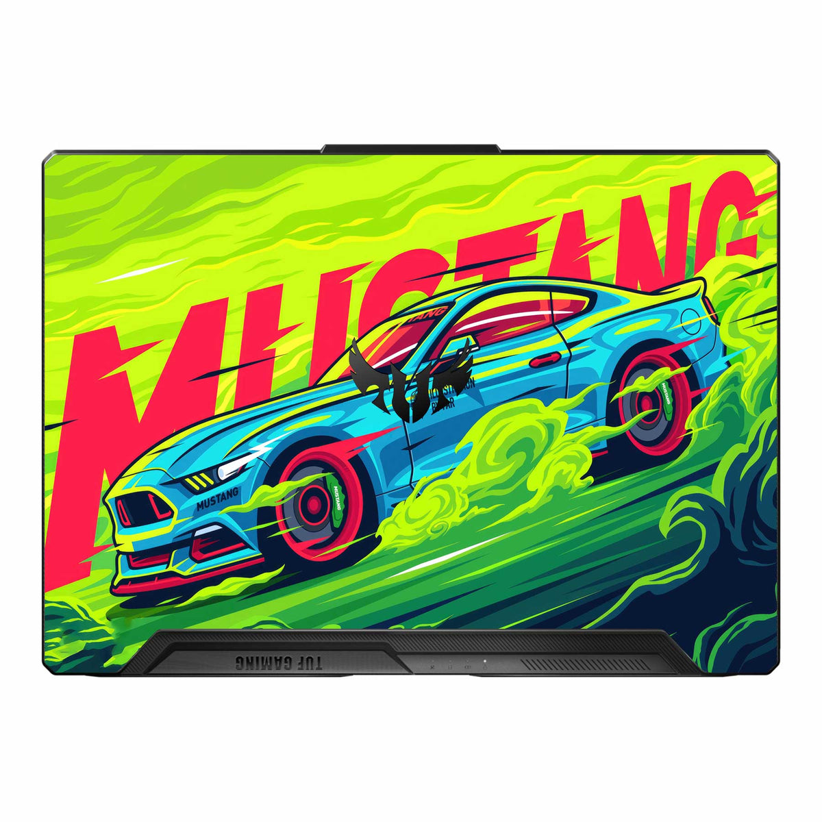 Green Mustang Asus ZenBook 14 Oled Q425  Laptop Skins