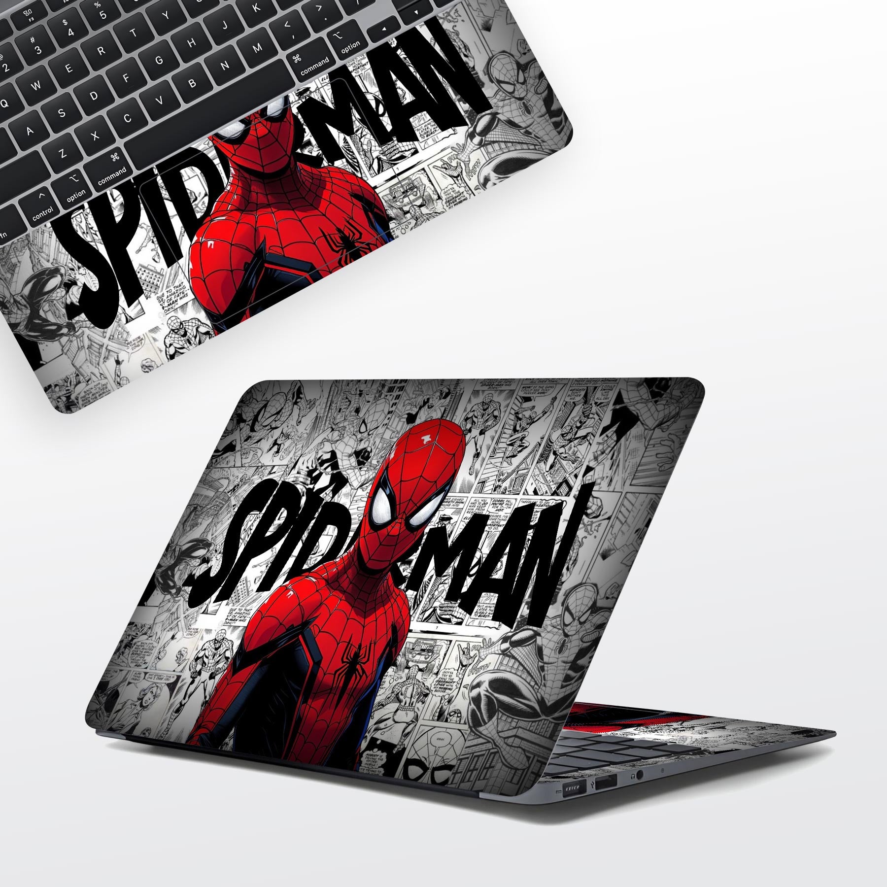 Spiderman City Laptop Skin | Laptop Skin For Dell Latitude Main image
