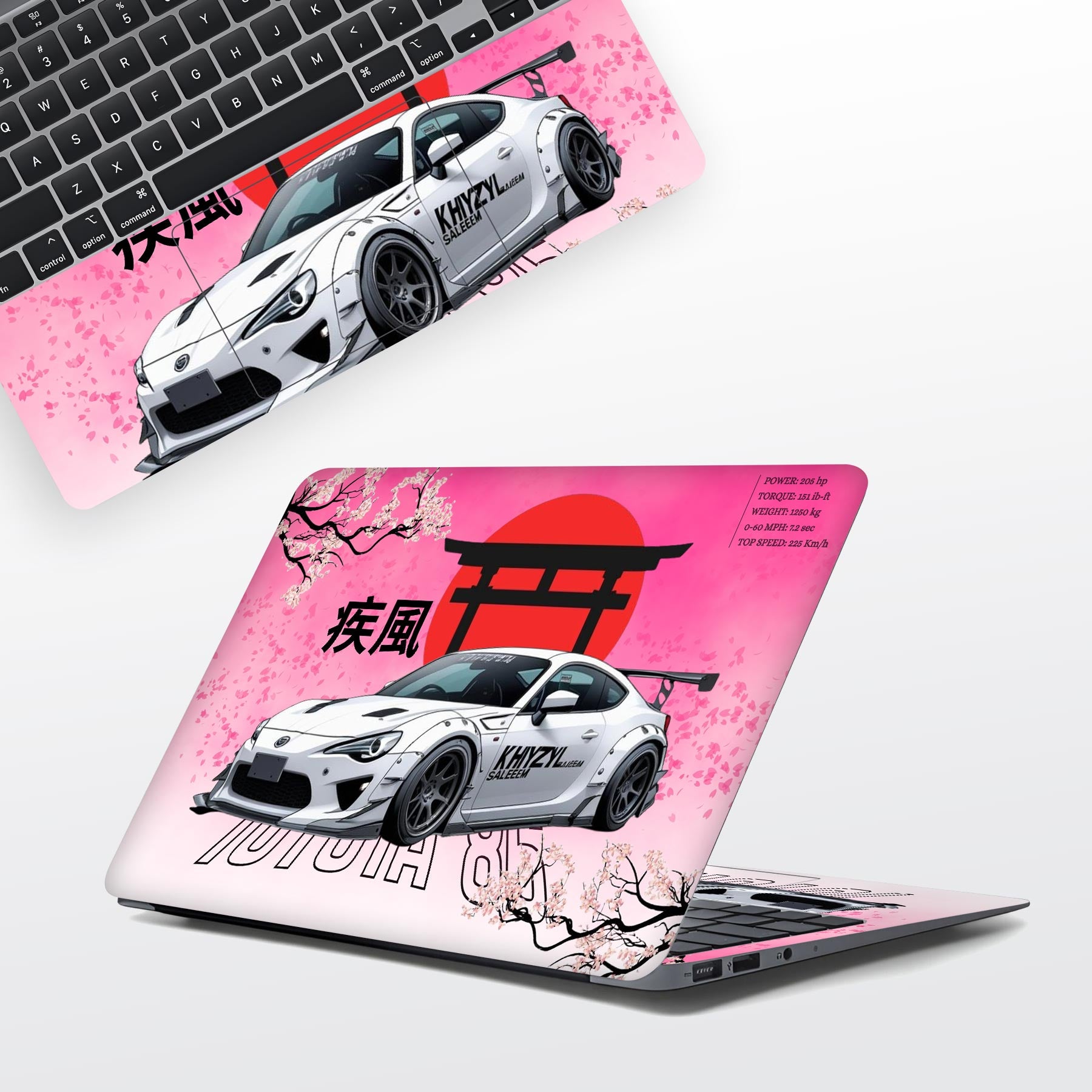 Supra Abstract Laptop Skin | Laptop Skin For Dell Latitude Main image