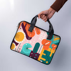 Forest Abstract Laptop Sleeve With Handle - WrapCart
