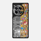 Yellow Multi Abstract Bumper Mobile Cover - WrapCart