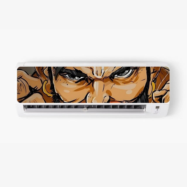 Hanuman AC Sticker - Split AC Decal | Air Conditioner Skin Sticker Main image