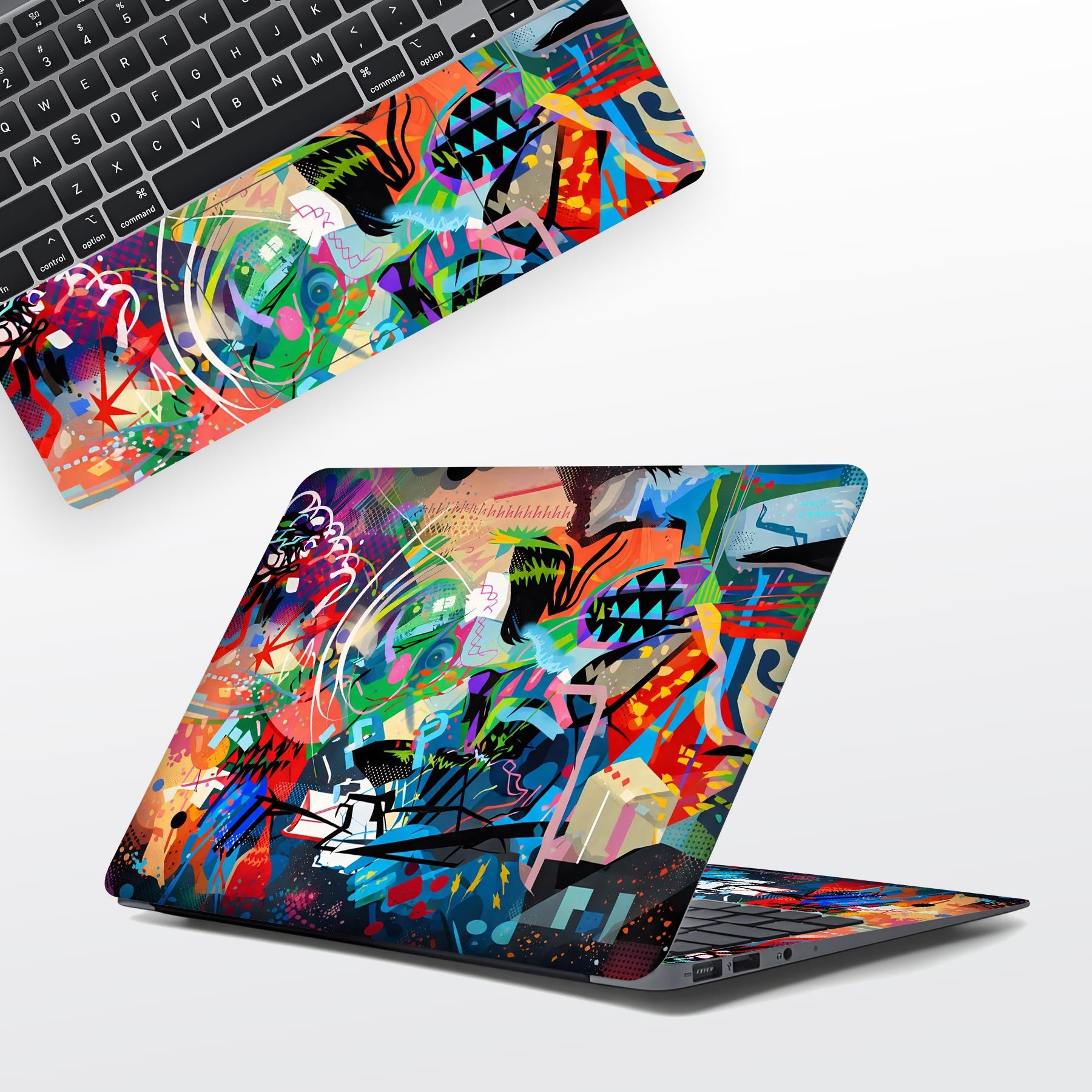 Customised Printed Laptop Skins & Wraps - WrapCart One stop destination for all printed laptop skins in India. Main image
