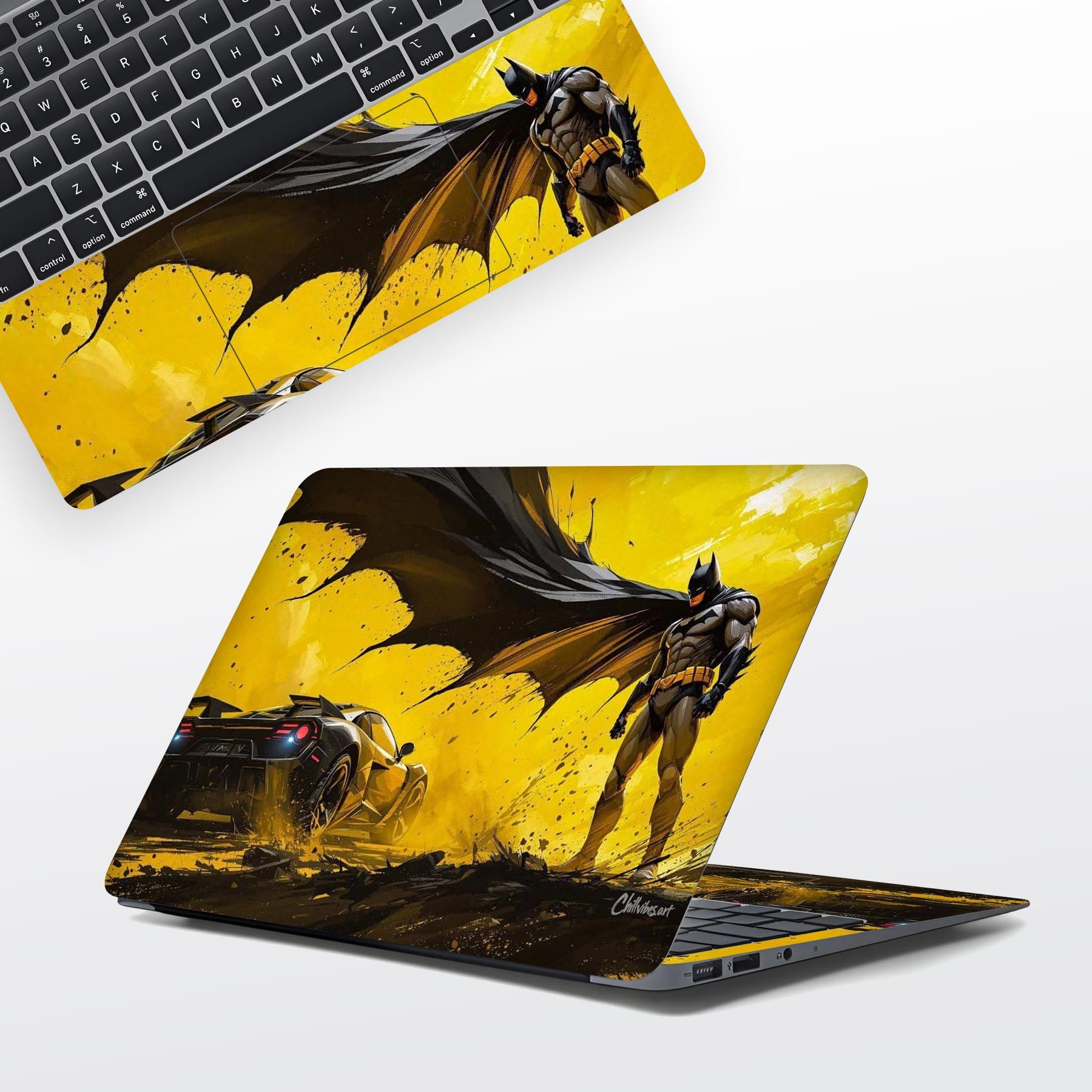 Customised Printed Laptop Skins & Wraps - WrapCart One stop destination for all printed laptop skins in India.
