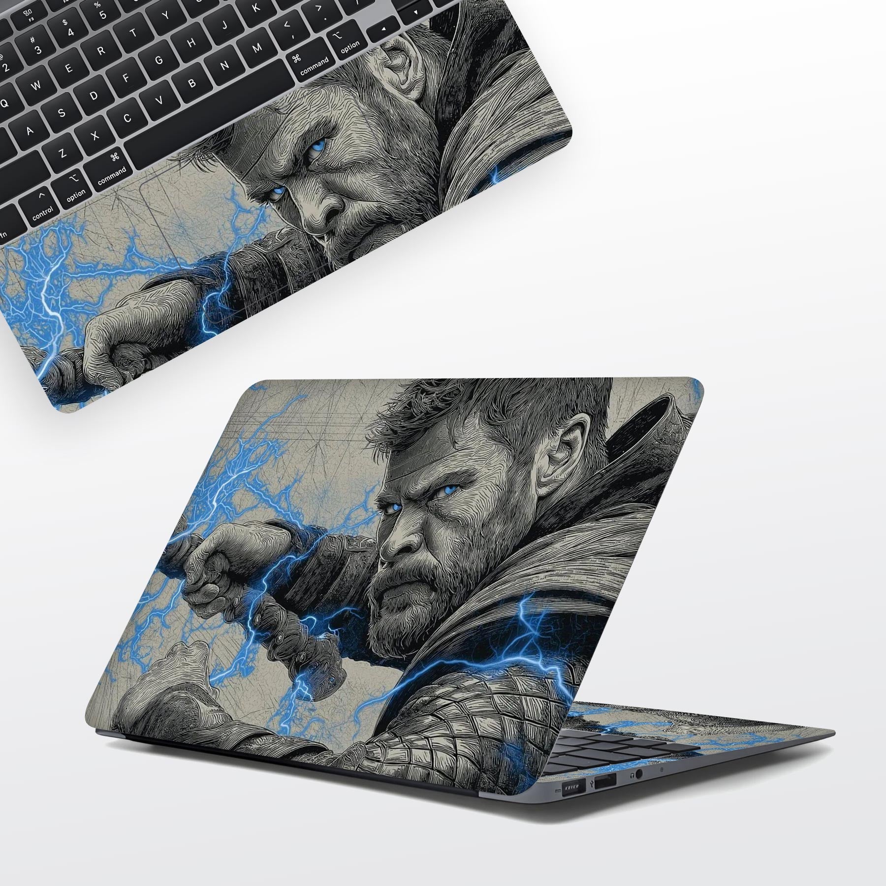 Customised Printed Laptop Skins & Wraps - WrapCart One stop destination for all printed laptop skins in India. Main image