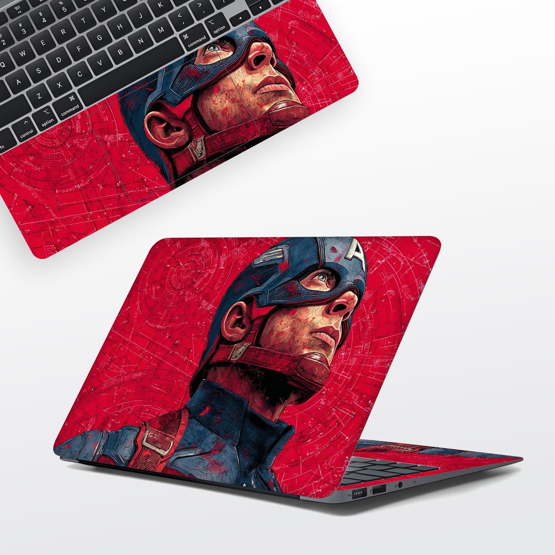 Customised Printed Laptop Skins & Wraps - WrapCart One stop destination for all printed laptop skins in India.