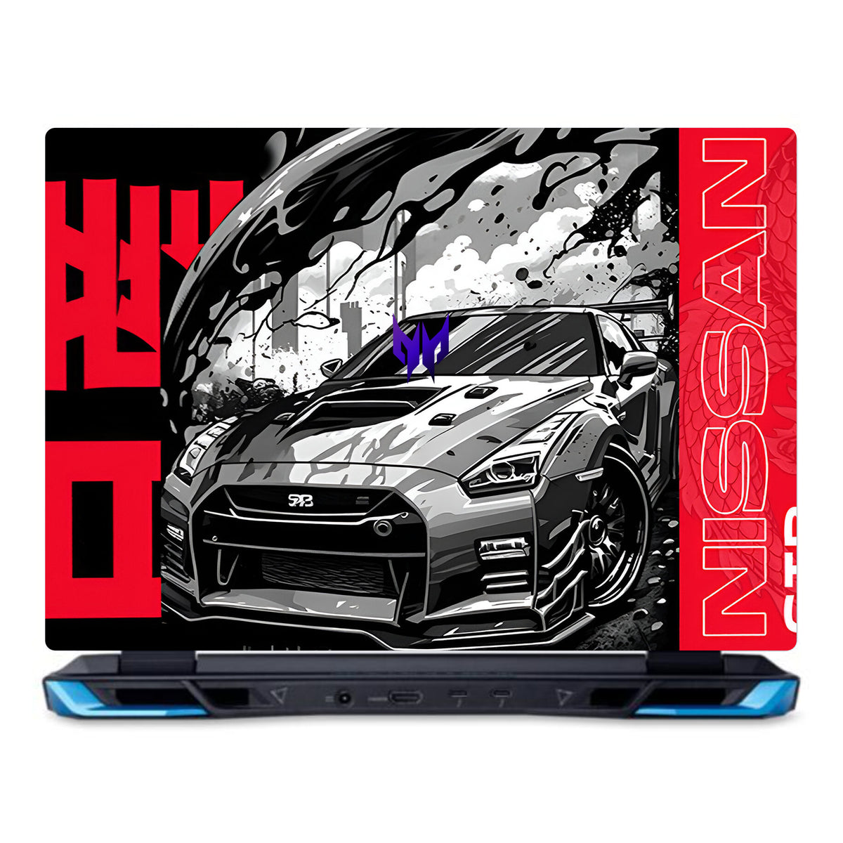 Red & Black Acer Predator Helios Neo PHN16-71-75W1 (2024) Laptop Skins Main image