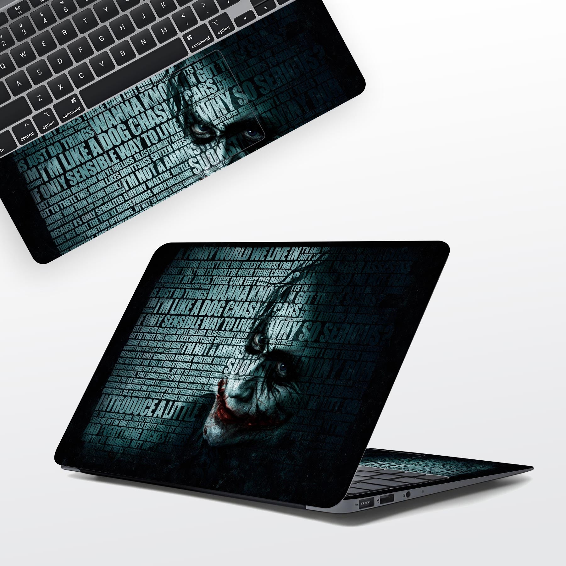 Customised Printed Laptop Skins & Wraps - WrapCart One stop destination for all printed laptop skins in India. Main image