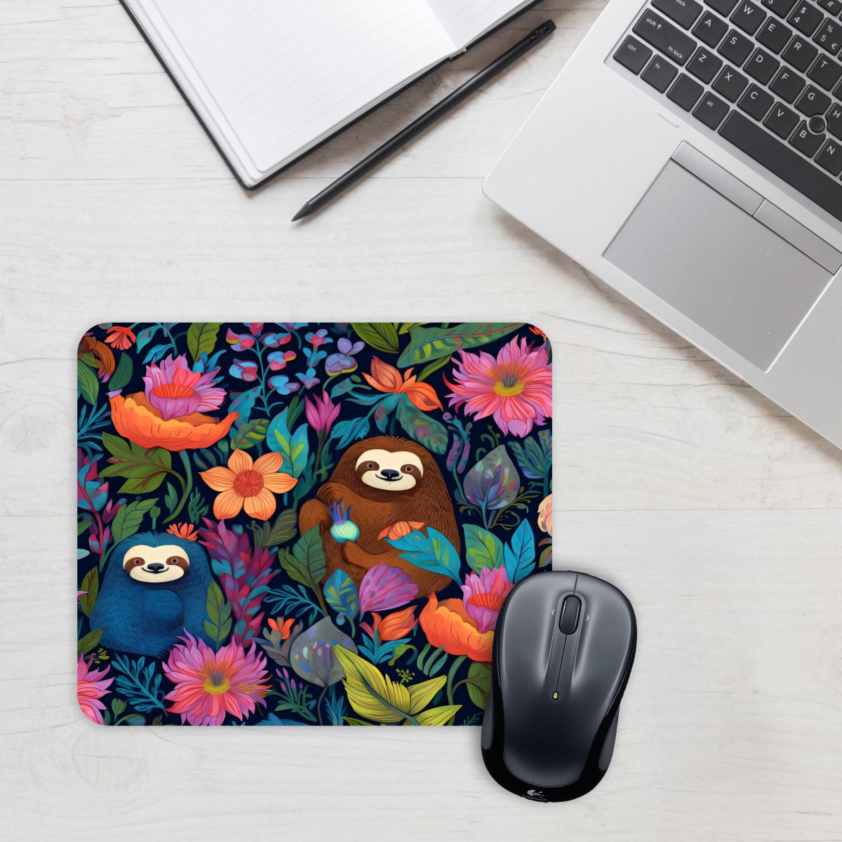 Slothy Delights Mousepad Main image