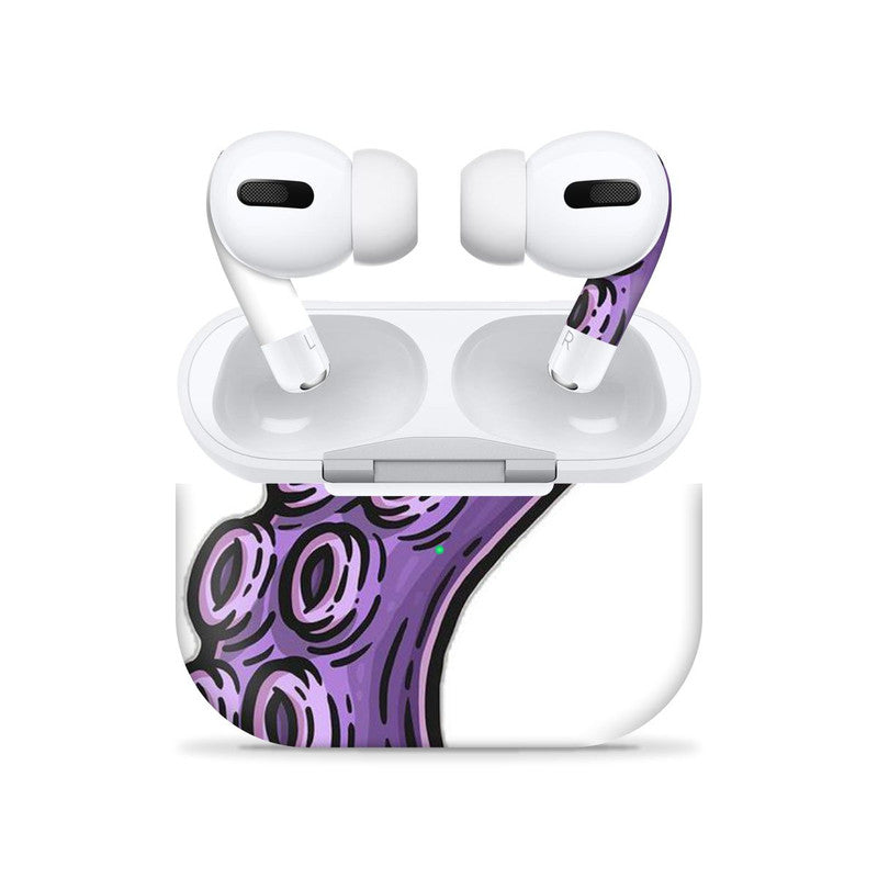 Purple Tentacles Airpods Pro Skin Main image