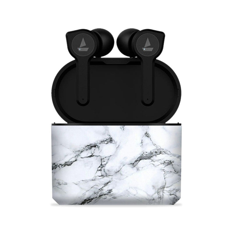 Boat Airdopes 207 White Marble Skin  Skin
