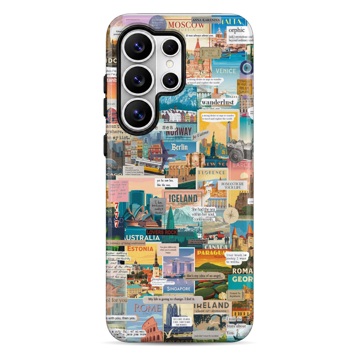 City Names | WrapCart Armor Double Layer Shockproof Glossy Phone Case Main image
