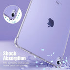 Silicon Case for iPad Pro & Air - TPU Soft  & Slim Clear Shell