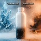 Soft Silicone Insulated Stainless Steel Vacuum Bottle