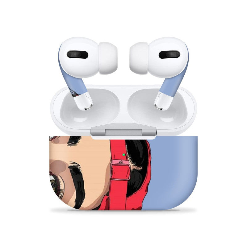 Side Peep Airpods Pro Skin Main image