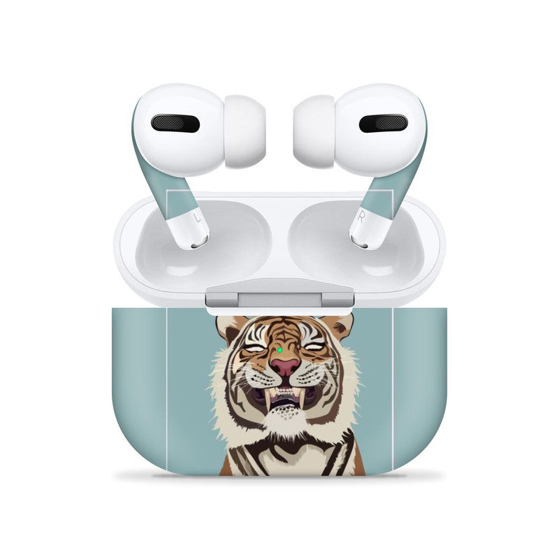 Smile Mr Tiger Airpods Pro Skin Main image