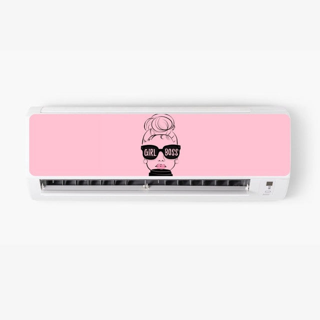 Girl Boss AC Sticker - Split AC Decal | Air Conditioner Skin Sticker Main image