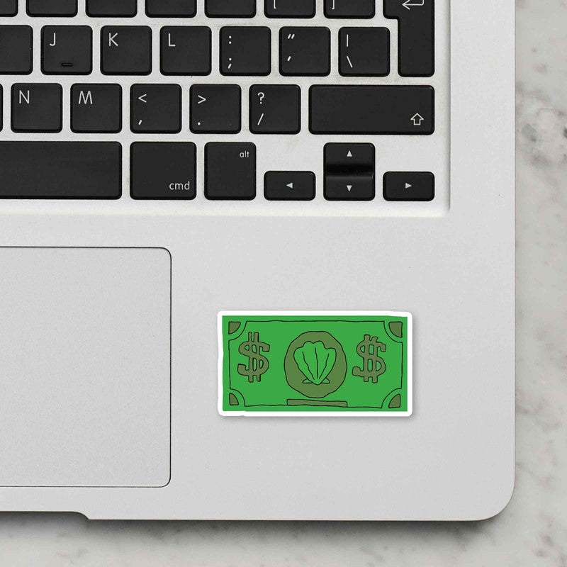 Rich Laptop Sticker Main image