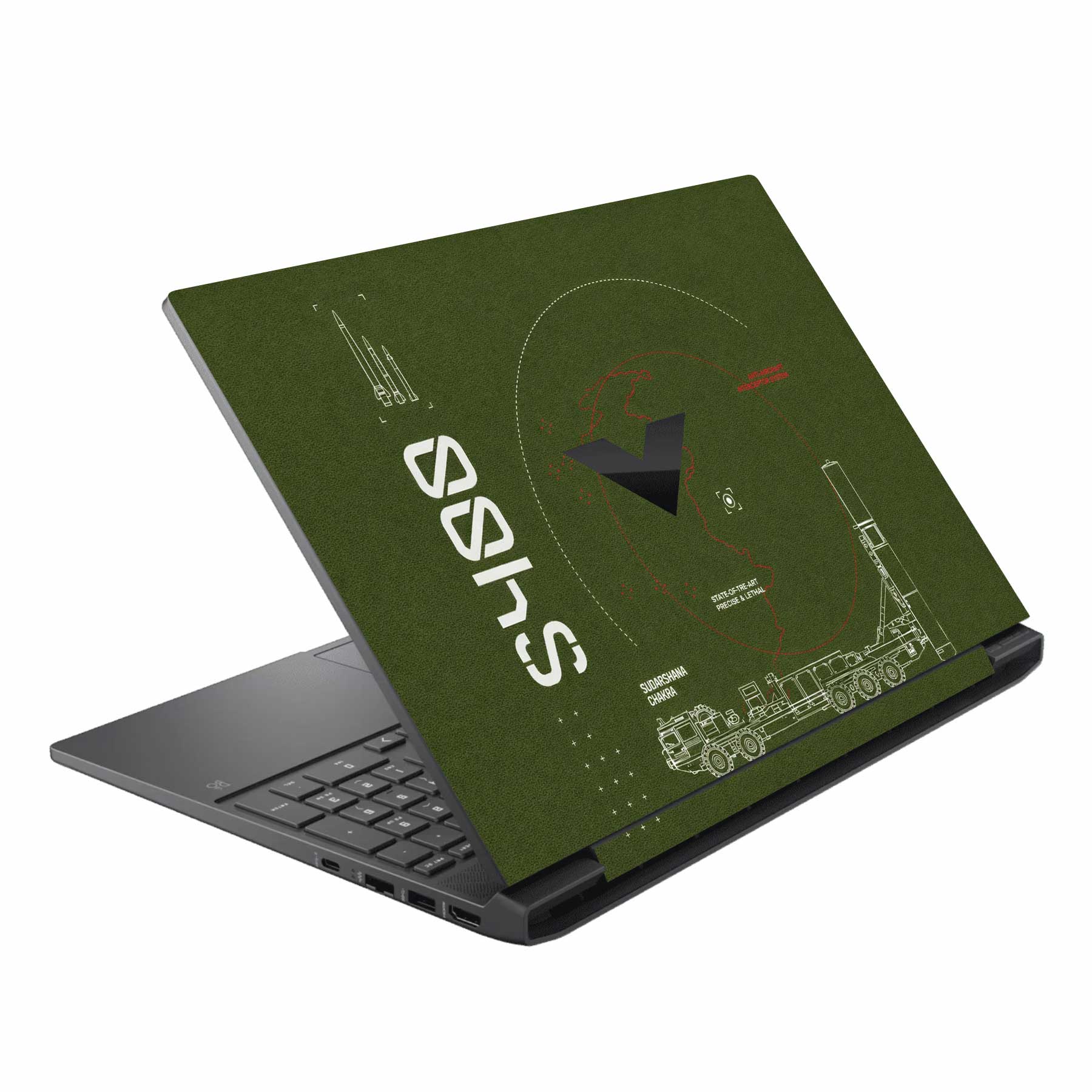 S400 Laptop Skin - Deployed Edition