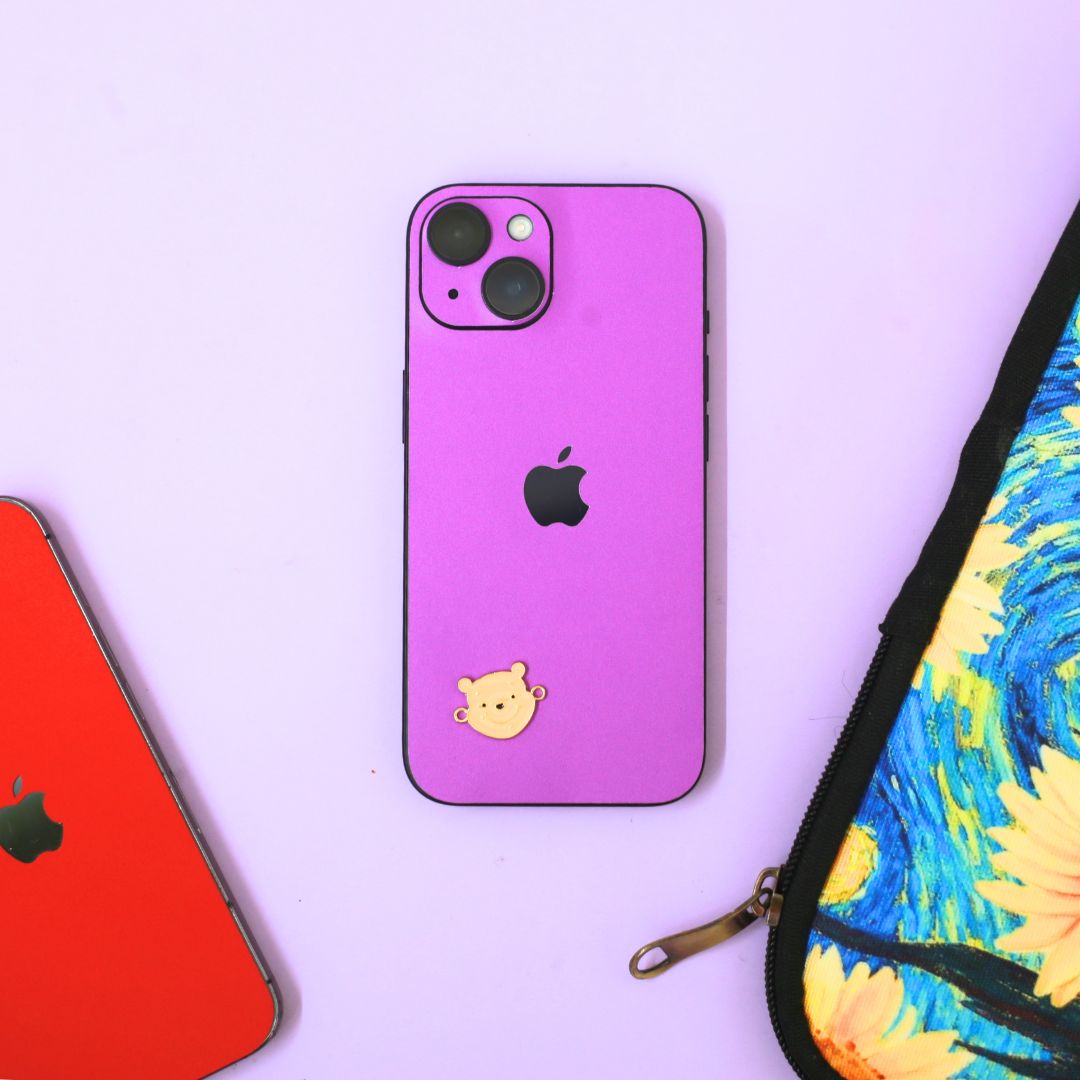 Charm Skins Purple Bear Mobile Skin Secondary image