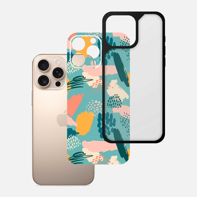 Abstract Artistic Bumper Mobile Cover - WrapCart